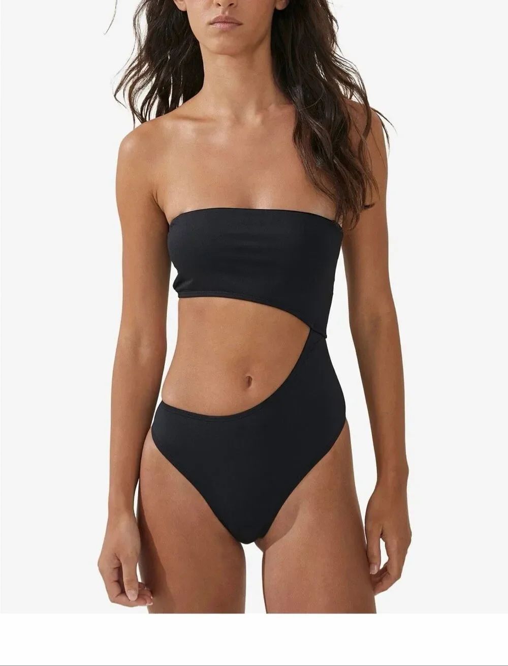 Cotton On Women's Cutout One-Piece Swimsuit size Large